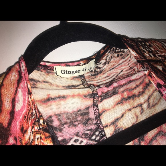 Ginger G coloured cardigan - Picture 3 of 4